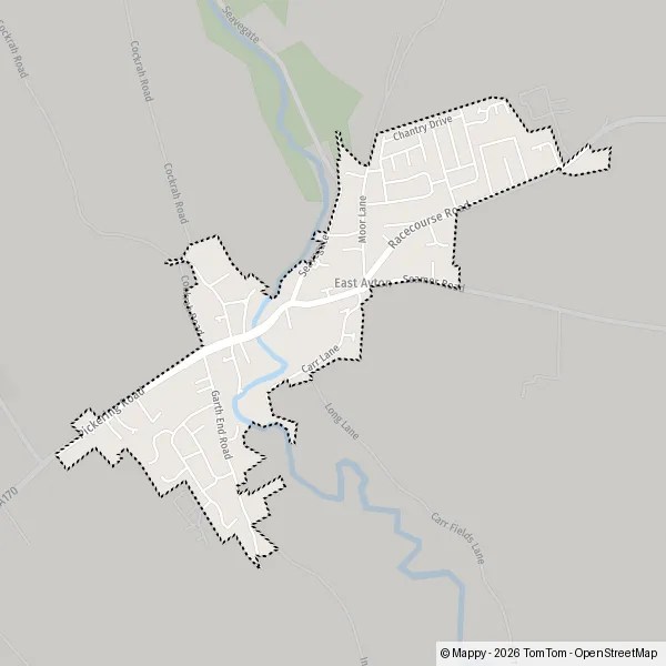 Map East Lindsey map of East Lindsey (LN13 9) and practical information